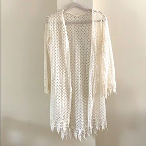 Vintage style lace sweater